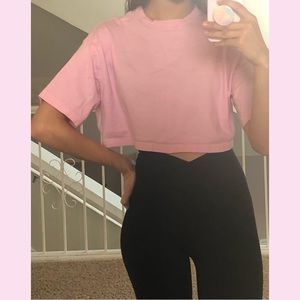H&M Pink work-out shirt